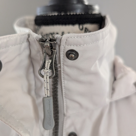 Eddie Bauer Women's Off-White Hooded Weatherproof Trench XS - Picture 11 of 16